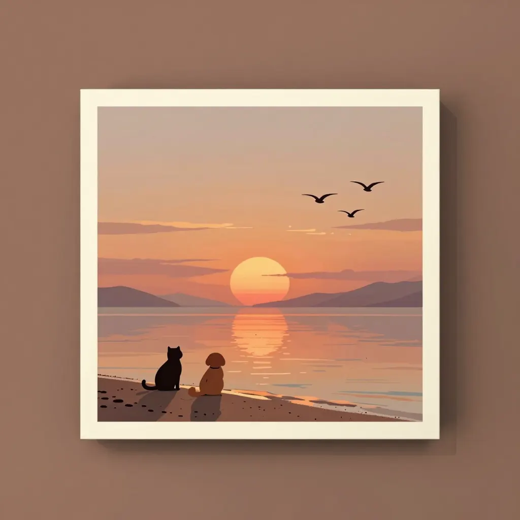 Beach sunset